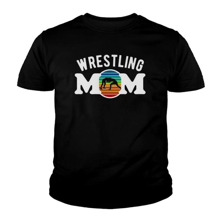 Wrestling Mom Clothing - Retro Wrestling Mom Youth T-shirt