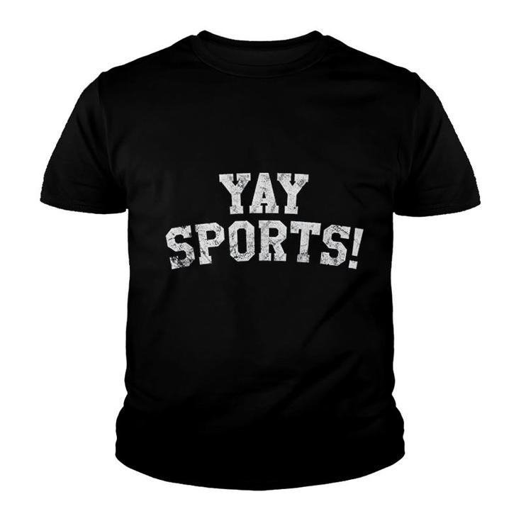 Yay Sports Funny Sports Youth T-shirt