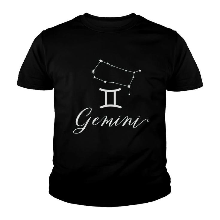 Zodiac Sign Gemini Youth T-shirt