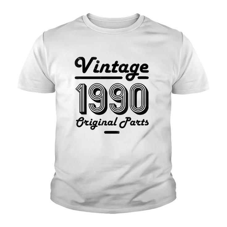 31St Birthday Vintage Women 31 Year Old Gift 1990 Daughter V-Neck Youth T-shirt