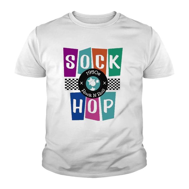 50S Sock Hop Clothing Retro 1950S Rockabilly Swing Youth T-shirt