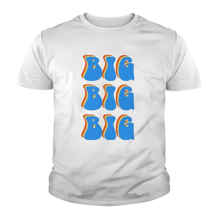 70S 80S Retro Big Sorority Reveal Family Gbig Big Little Youth T-shirt