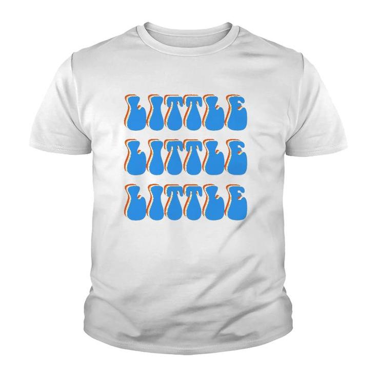 70S 80S Retro Little Sorority Reveal Family Gbig Big Little Youth T-shirt