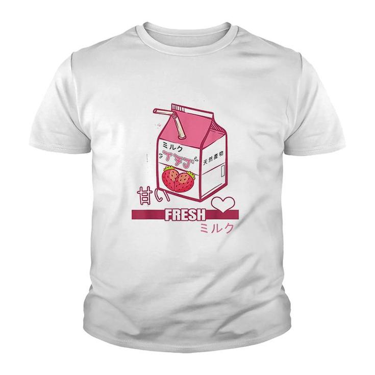 90s Japanese Otaku Stylish Aesthetic Milk Cute Gift T-Shirt T-Shirt 90s Japanese Otaku Stylish Aesthetic Milk Cute Gift T-Shirt T-Shirt