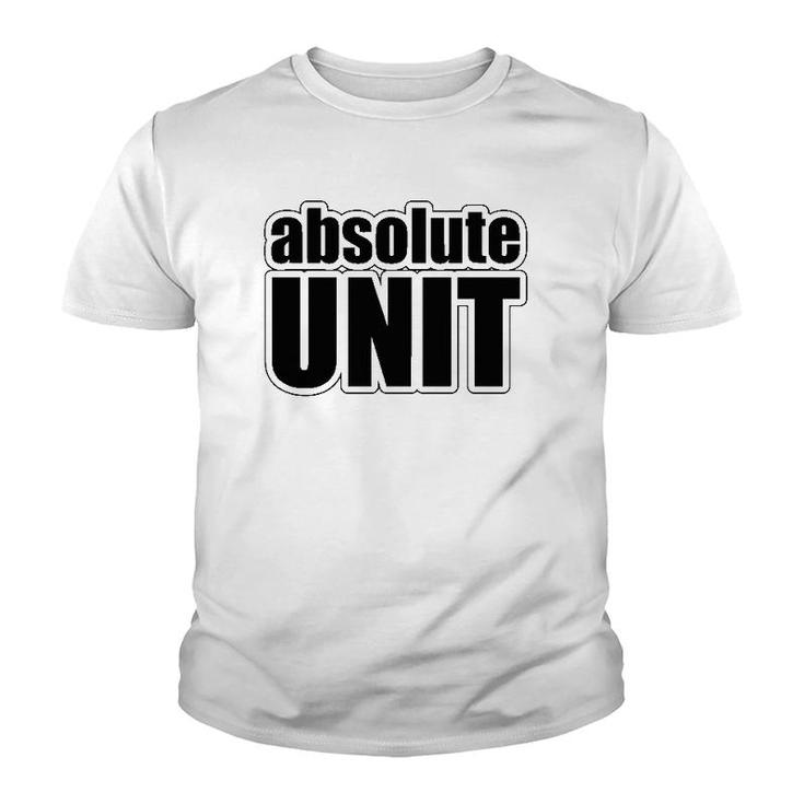 Absolute Unit Meme Gift Youth T-shirt