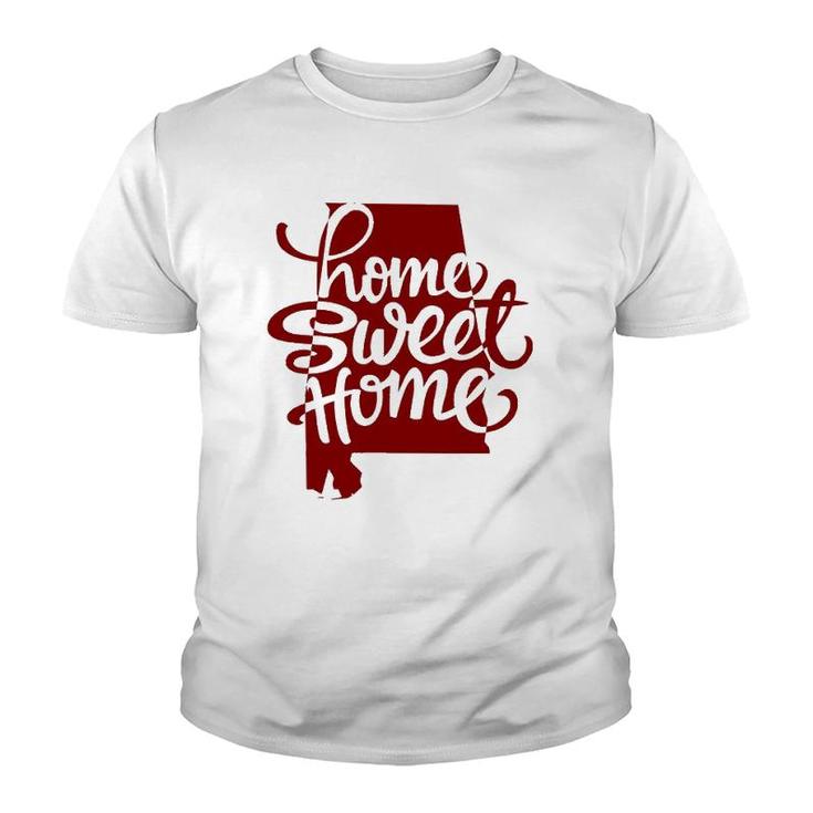 Alabama Is Home Sweet Home Youth T-shirt