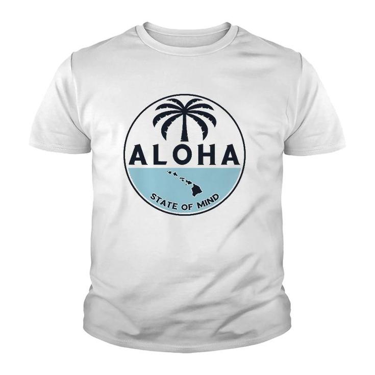 Aloha Hawaii Palm Tree Feel The Aloha Hawaiian Spirit Youth T-shirt