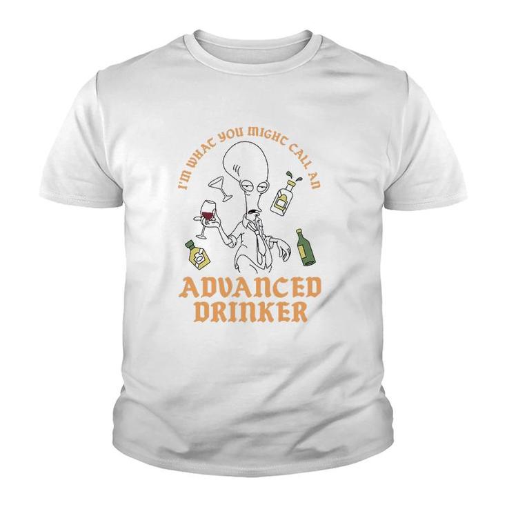 American Dad Advanced Drinker  Youth T-shirt