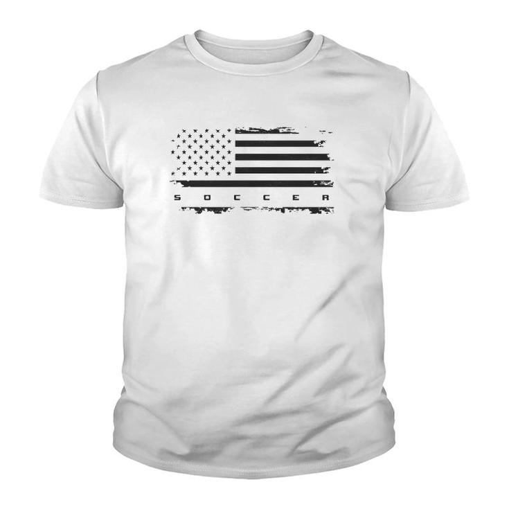 American Flag Soccer Apparel - Soccer Youth T-shirt