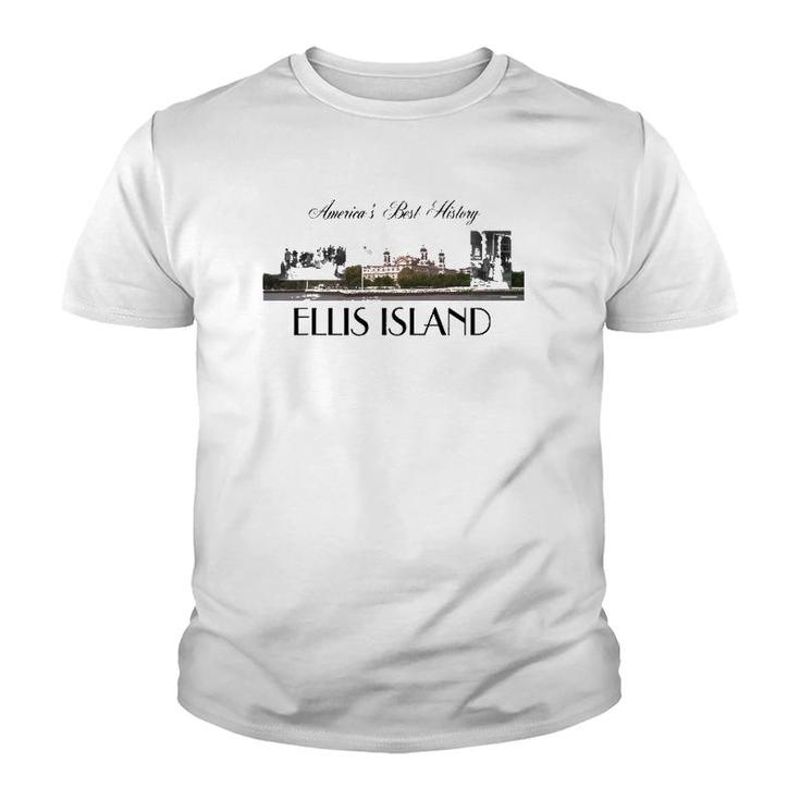 America's Best History Ellis Island Youth T-shirt