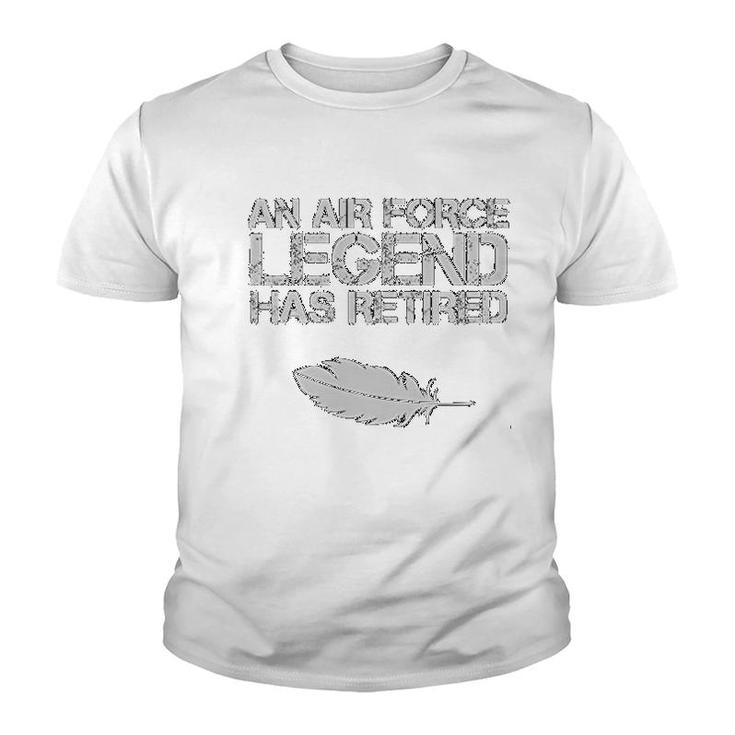 An Air Force Legend Has Retired Youth T-shirt