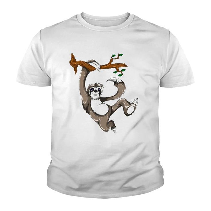 Animal Lover Zoo Keeper Gift Idea Sloth Youth T-shirt