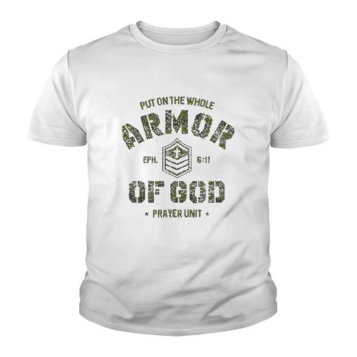 Armor Of God Youth T-shirt