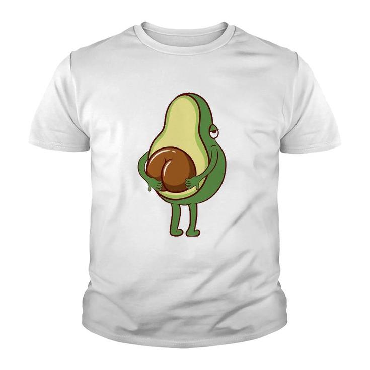 Avocado Costume Vegan Vegetarian Cute Fresh Avocado Youth T-shirt