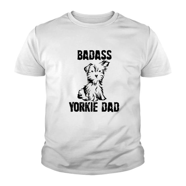 Ba Dass Yorkie Dad Youth T-shirt