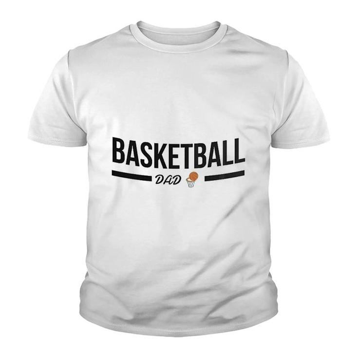 Basketball Dad Simple Youth T-shirt