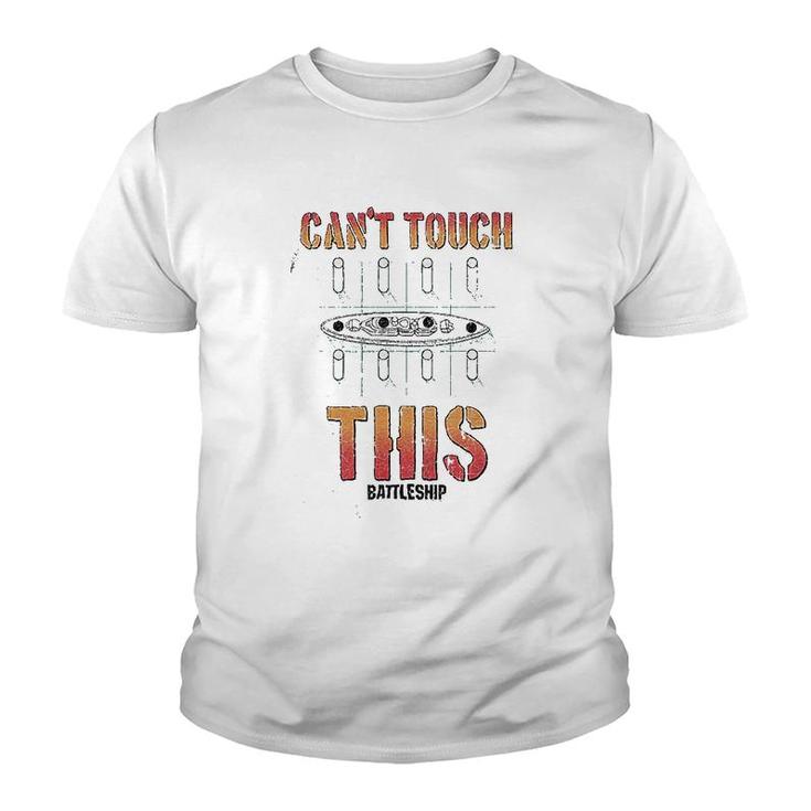 Battleship Cant Touch This Youth T-shirt