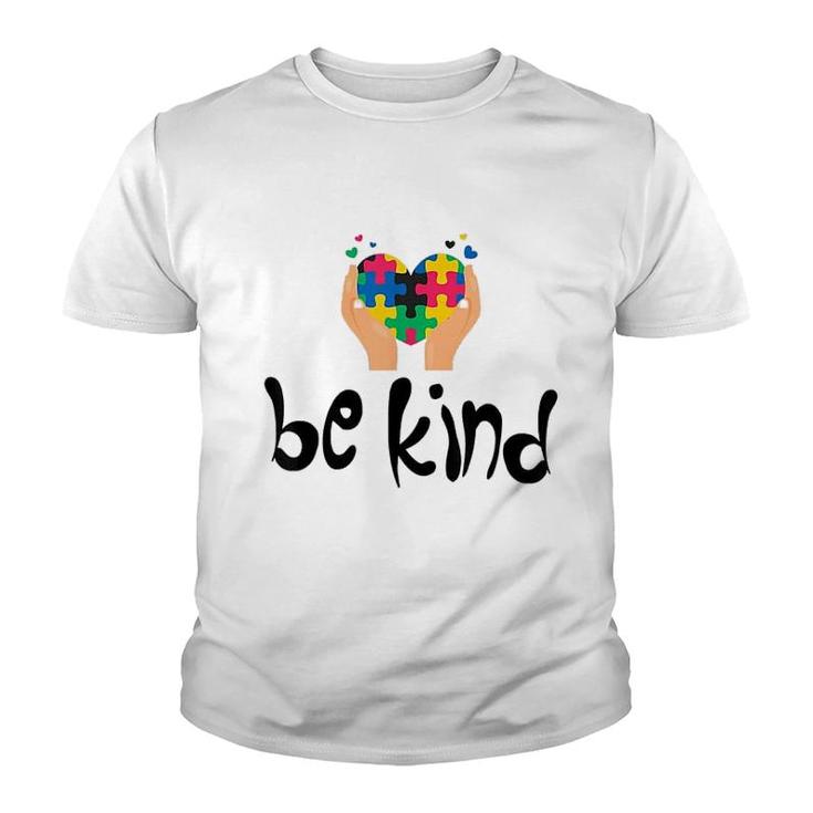 Be Kind Love Heart Youth T-shirt