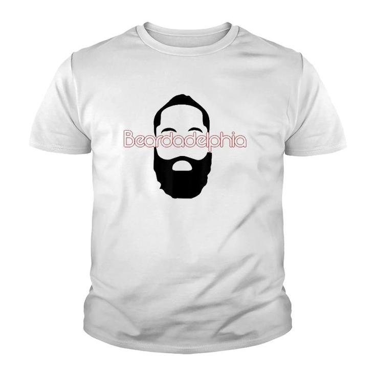 Beardadelphia  Funny Beardadelphia Beard Dad Youth T-shirt