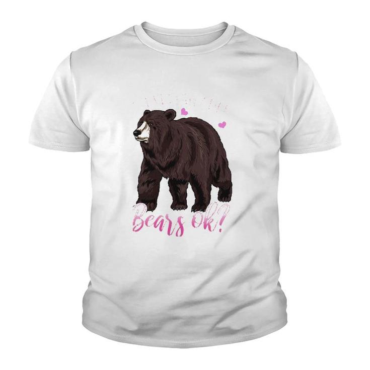 Bears Grizzly Bear Lover Youth T-shirt