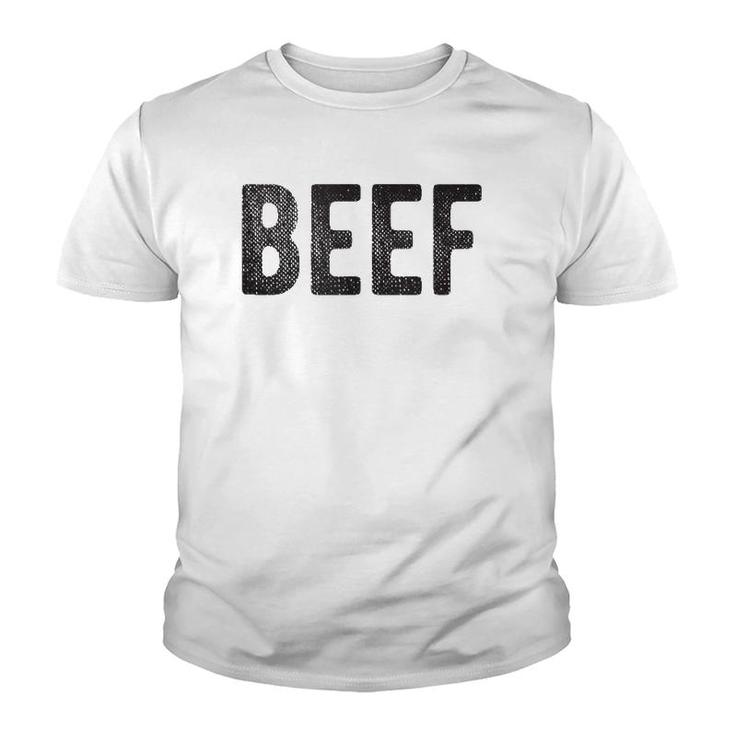 Beef Gift For Men Bbq Meat Lovers  Youth T-shirt