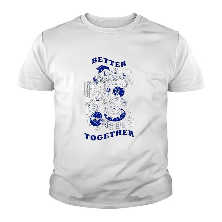 Better Together Version Best Friends Forever Youth T-shirt