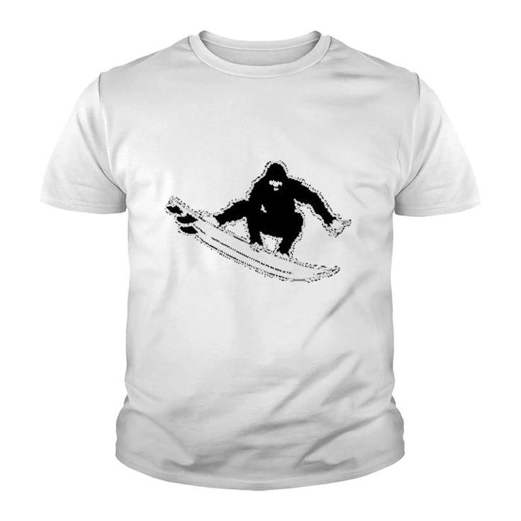 Bigfoot Surfing Youth T-shirt