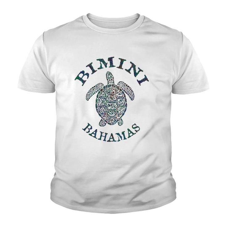Bimini Bahamas Sea Turtle  Youth T-shirt