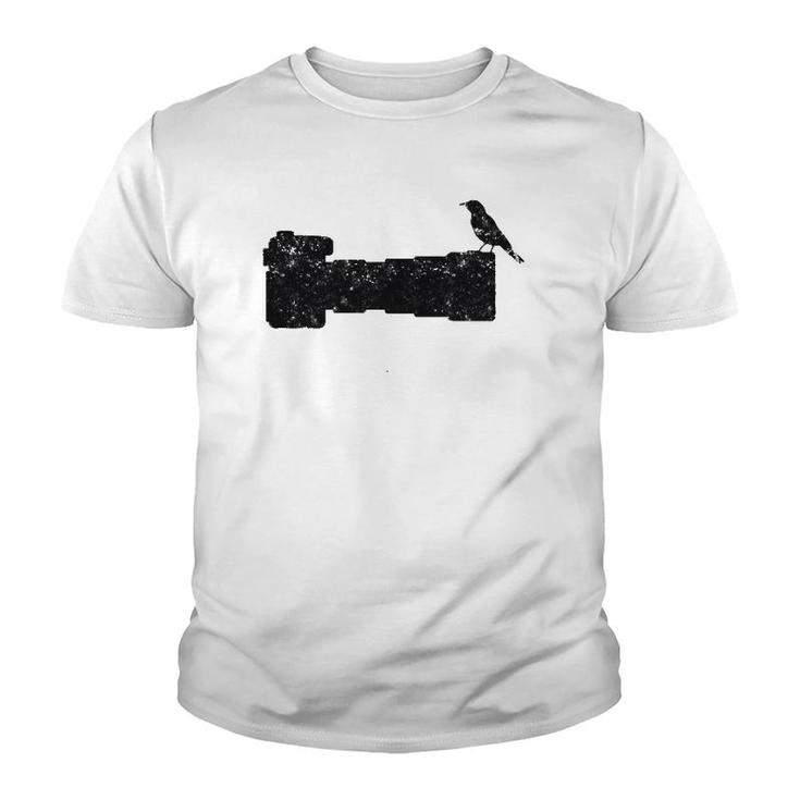 Bird Camera Long Lens Photographervintage Youth T-shirt