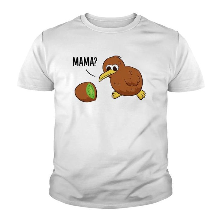 Bird Lover New Zealand Kiwi Fruit Funny Kiwi Mama Birds Youth T-shirt
