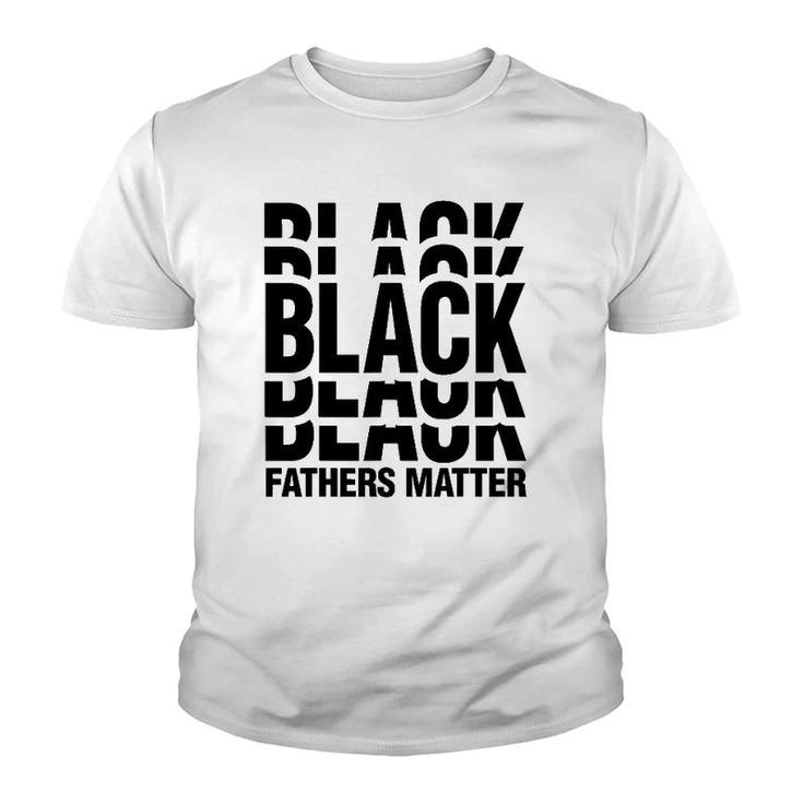 Black African Tee  Men Black Fathers Matter Empowerment Youth T-shirt