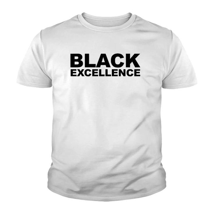 Black Excellence  African American History Youth T-shirt