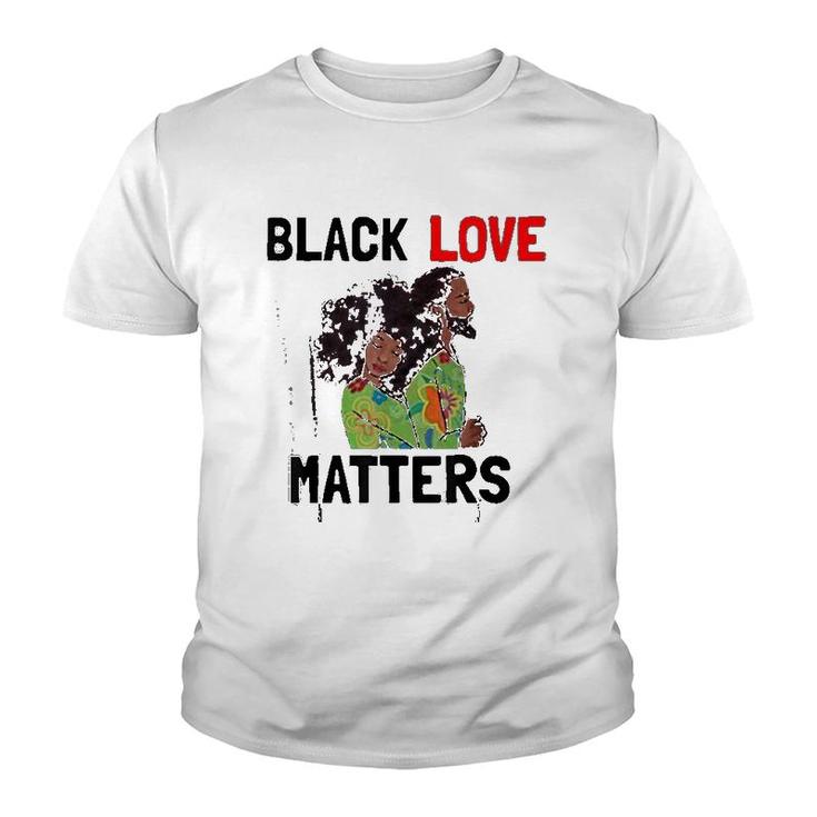 Black Love Matters Afrocentric Youth T-shirt
