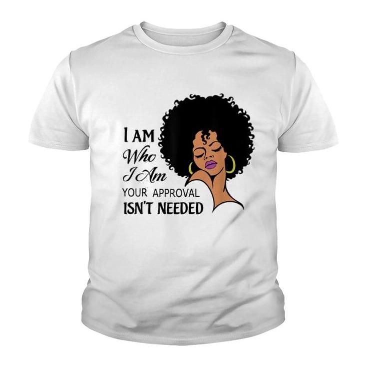 Black Queen Lady Black History Gifts Youth T-shirt