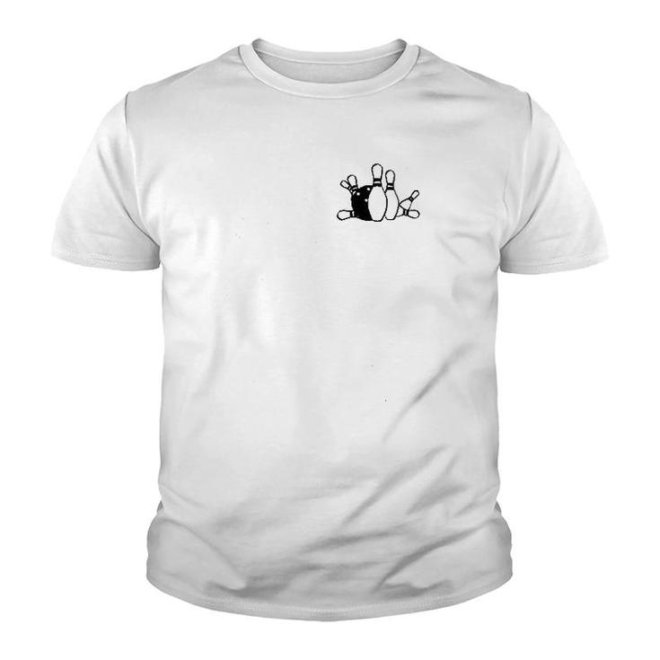 Bowling Chest Youth T-shirt