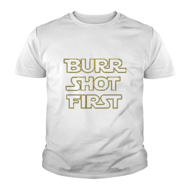 Burr Shot First Basic Cotton Youth T-shirt