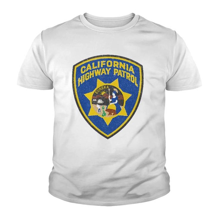 California Highway Patrol Chp Law Enforcement State Police Youth T-shirt