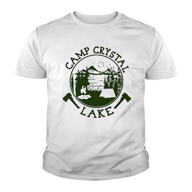 Camp Crystal Lake Counselor Horror Youth T-shirt
