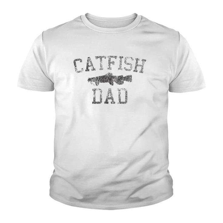 Catfishing Fishing Dad Catfish Fishing Gifts Youth T-shirt