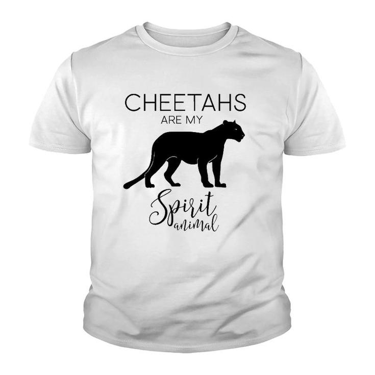Cheetah Wild Animal Spirit Animal Youth T-shirt