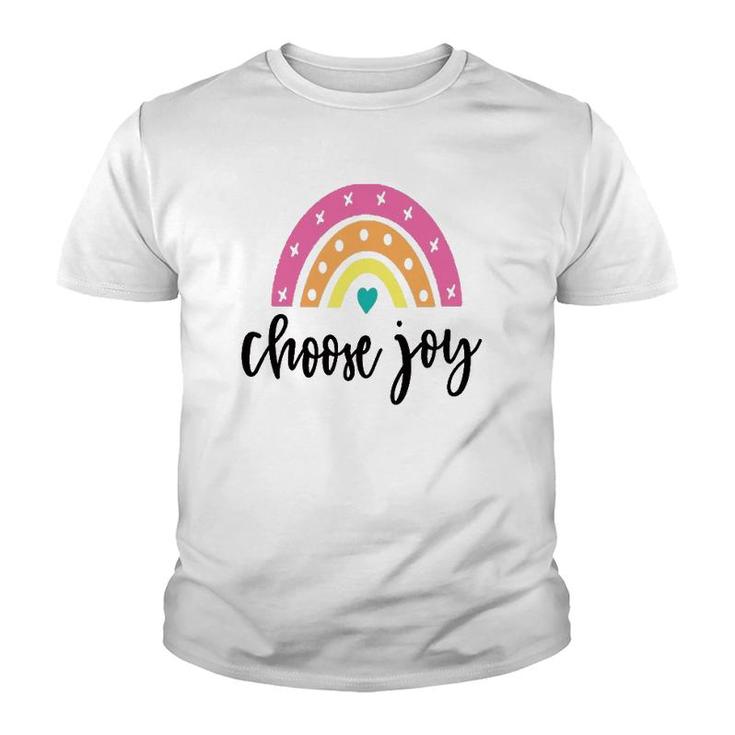 Choose Joy Gifts For Friends Girlfriends Mom Sisters Youth T-shirt