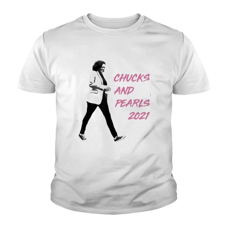 Chucks And Pearls 2021 Present Youth T-shirt