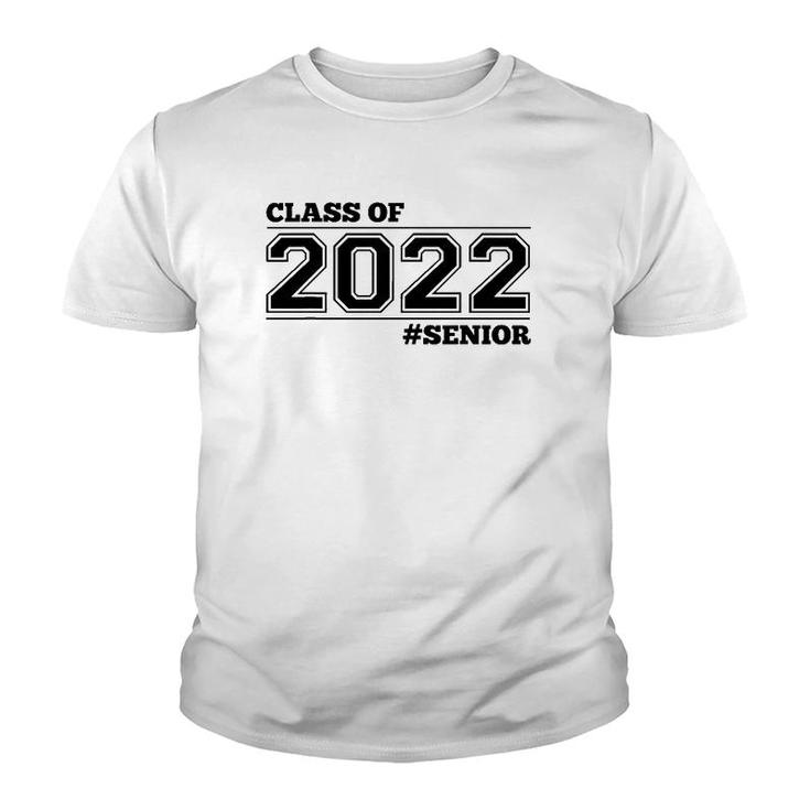 Class Of 2022 Senior - Black Grads Of 22 Ver2 Youth T-shirt