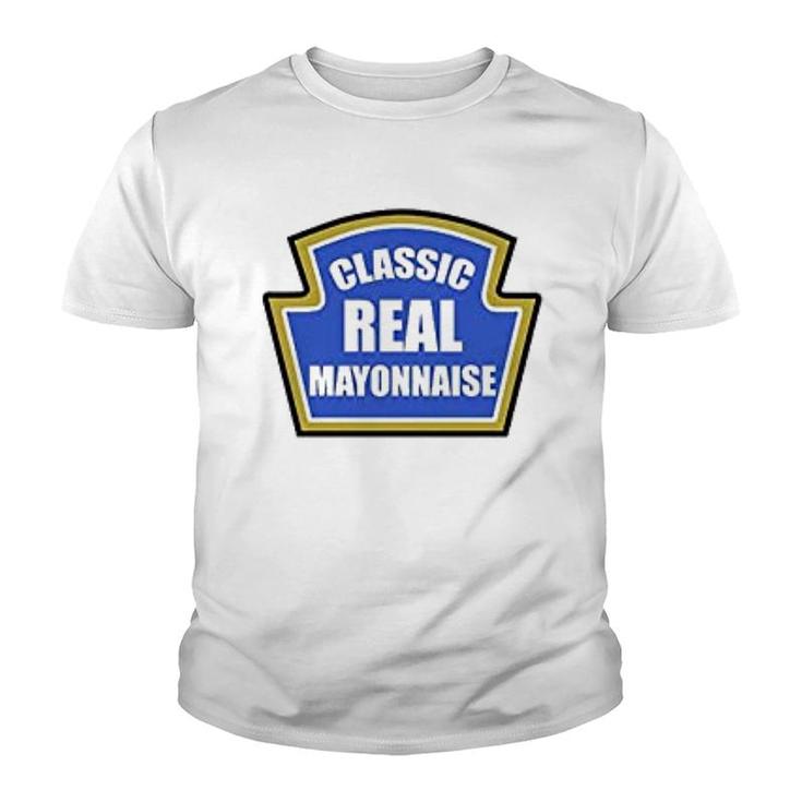Classic Real Mayonnaise Youth T-shirt