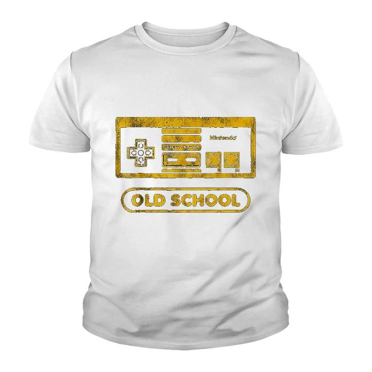 Controller Old School Gold Graphic Youth T-shirt