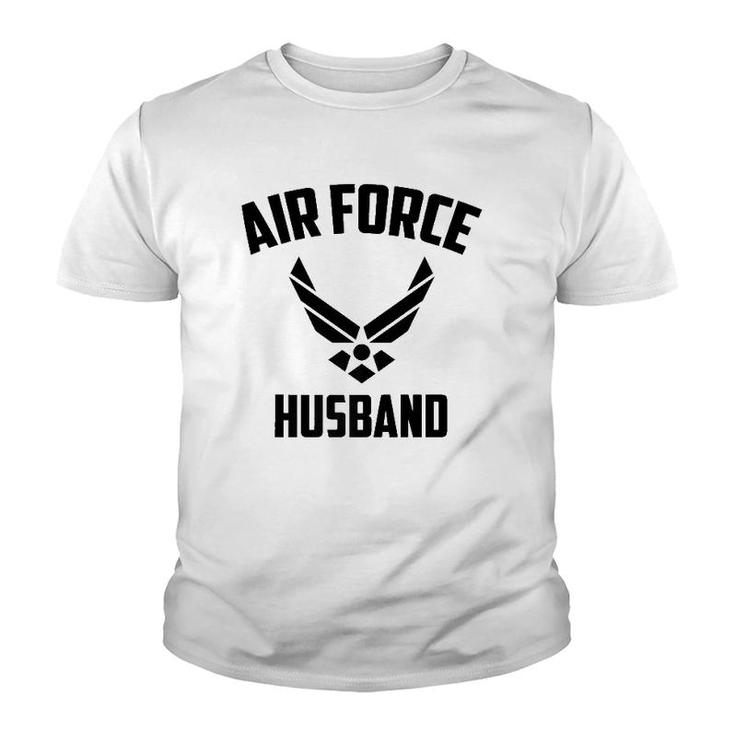 Cool Air Force Husband Gift Best Proud Military Men  Youth T-shirt