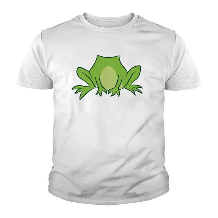 Cool Frog Costume Frog Animal Funny Frog Halloween Costume Youth T-shirt
