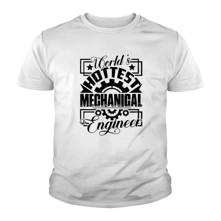 Cool Worlds Hottest Mechanical Engineer Youth T-shirt