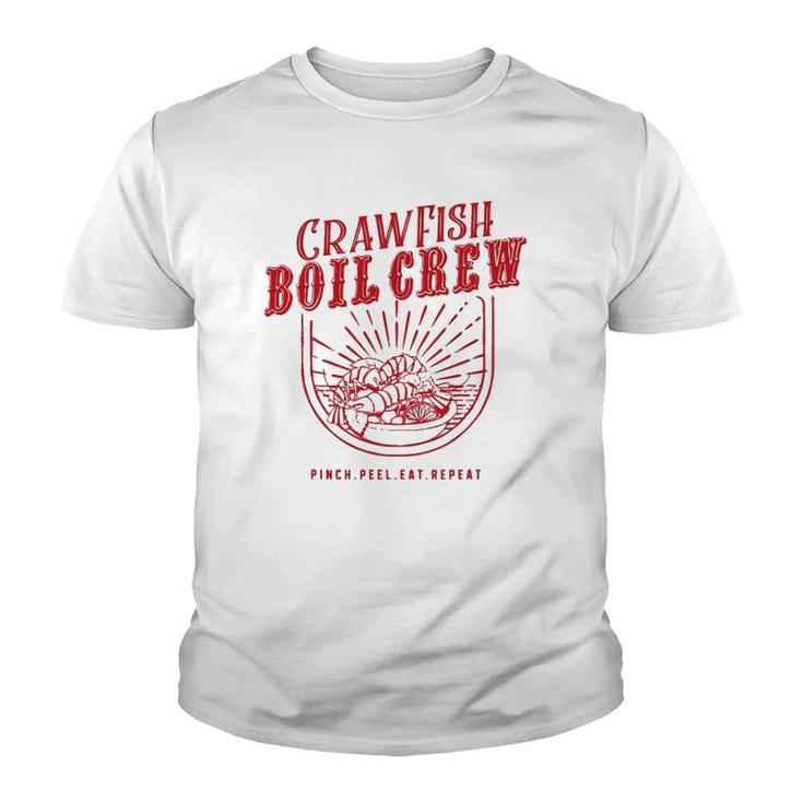 Crawfish Boil Crew Fun Festival Gift Youth T-shirt