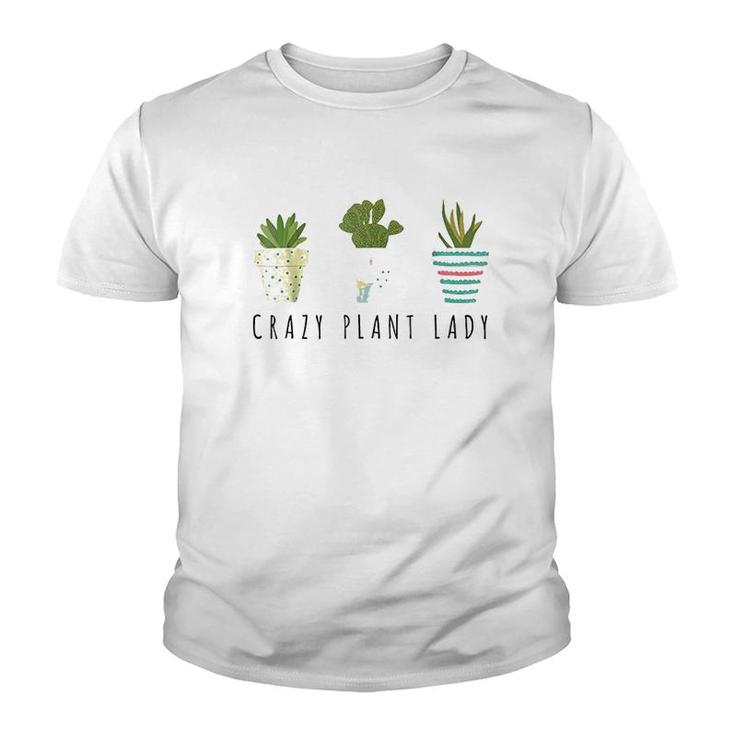 Crazy Plant Lady Youth T-shirt